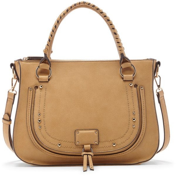 Sole society Marcie whipstitch handbag satchel - Picture 1 of 6